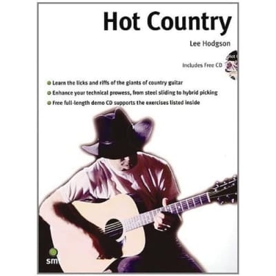 Hot Country: Learn the licks and riffs of the giants of country guitar Lee Hodgs for sale