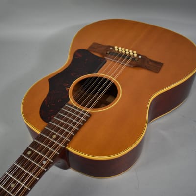 1964 Gibson B-25-12N Natural 12-String Acoustic Guitar w/OSSC image 12