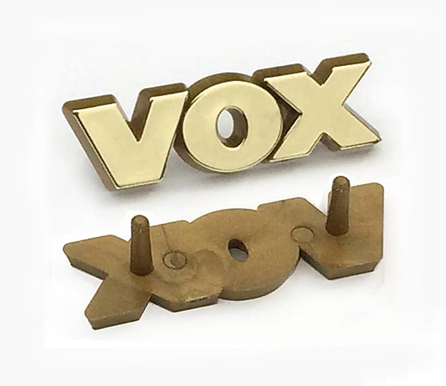 Small Horizontal Vox Logo for Vox Continental Organs and T.60 Bass Heads image 1