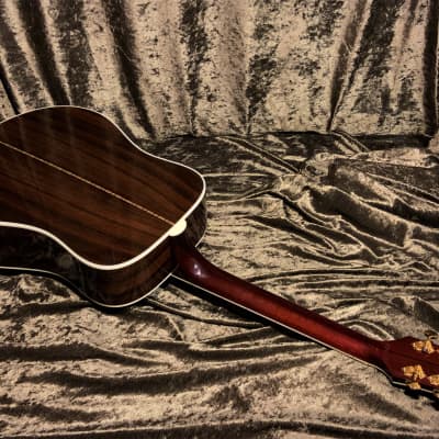 Guild D-55 Built in New Hartford, Connecticut in 2010 Guild Acoustic with Highly Figured Rosewood image 7