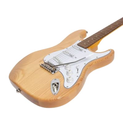 J&D Luthiers Traditional ST-Style Electric Guitar | Natural Gloss image 6