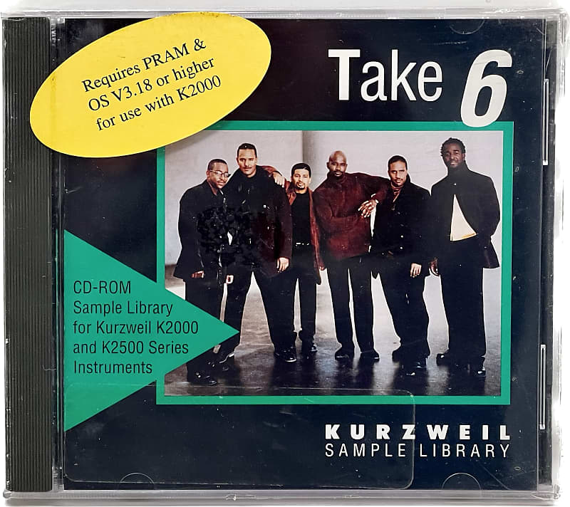 Kurzweil Take 6 Sample Library for K2000 K2500 K2600 PC3K Reverb