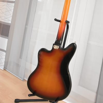 Musima de Luxe 25 B – 1960s German GDR Vintage Solidbody Bass Guitar image 12