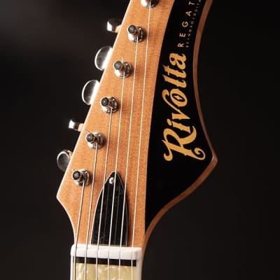 Rivolta Guitars Regata VII with gig bag 2021 Acero Glow image 4