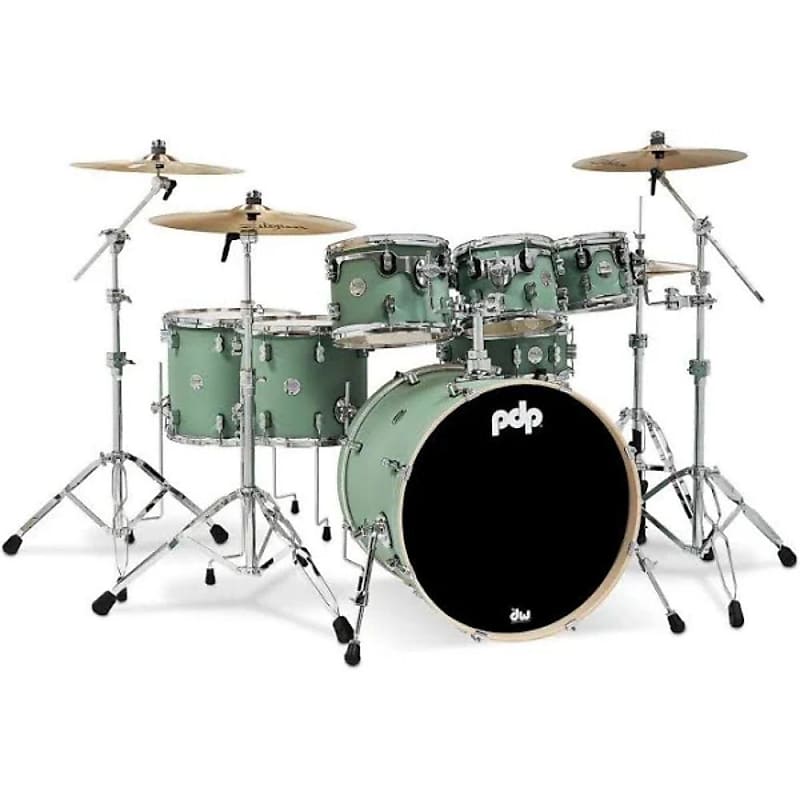 PDP PDCM2217SF Concept Maple 7x8/8x10/9x12/12x14/14x16/18x22/5.5x14" 7pc Shell Pack with Chrome Hardware image 1