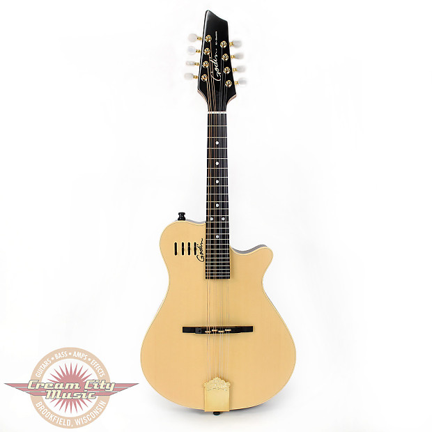 Godin A8 Acoustic Electric Mandolin B Stock in Natural | Reverb