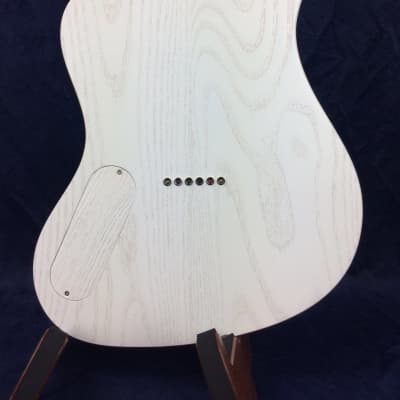 PJD Guitars St John Standard in White with F-Hole image 4