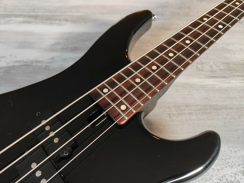 1990's Yamaha RBS MS200 PJ Vintage Medium Scale Bass (Black) | Reverb