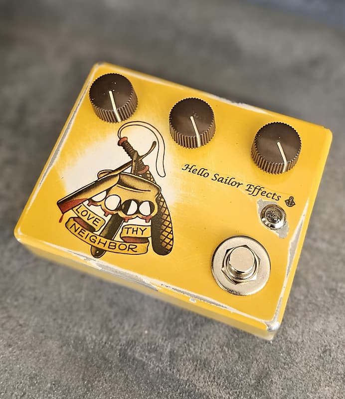 Hello Sailor Effects Kossoff Drive - TV Yellow | Reverb