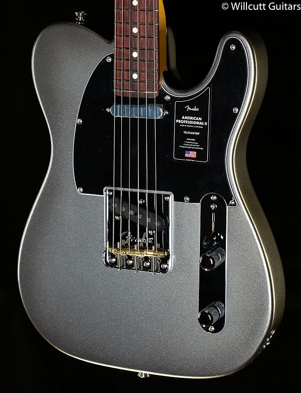 Fender American Professional II Telecaster Mercury Rosewood Fingerboard (826) image 1
