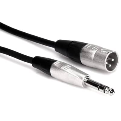 Hosa HSX-015 Pro Cable 1/4 inch TRS - XLR3M - 15-ft. image 3