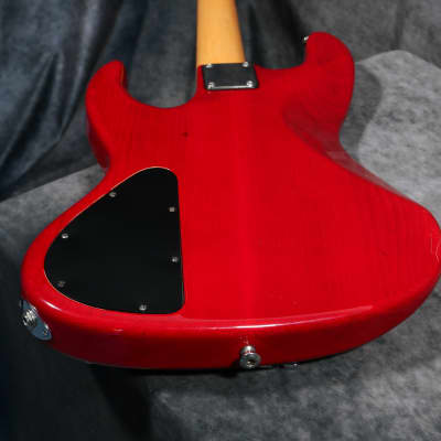 Mid-90s Mike Lull JT4 - Trans Red Over Flamed Maple image 12