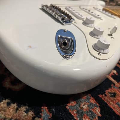 Fender Fender Custom Shop 57 C-shape neck Stratocaster 2019 - Olympic White image 5