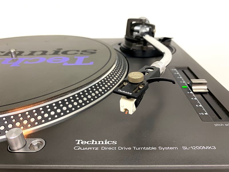 1 Technics SL-1200 MK3 DJ Turntable & Stanton 500-II Needle (Tested and  Cleaned)