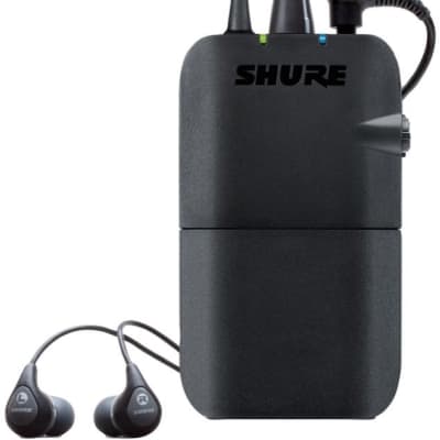 Shure PSM300 IEM Wireless In-Ear Monitor System with SE112 Earphones, Band G20 (488.150 - 511.850 MH image 3