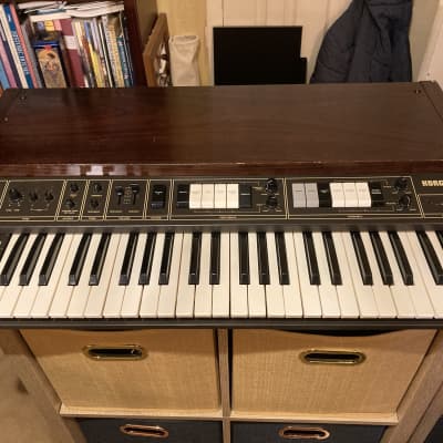 Korg Lambda ES-50 48-Key Polyphonic Synthesizer 1979 - 1982 - Black / Wood