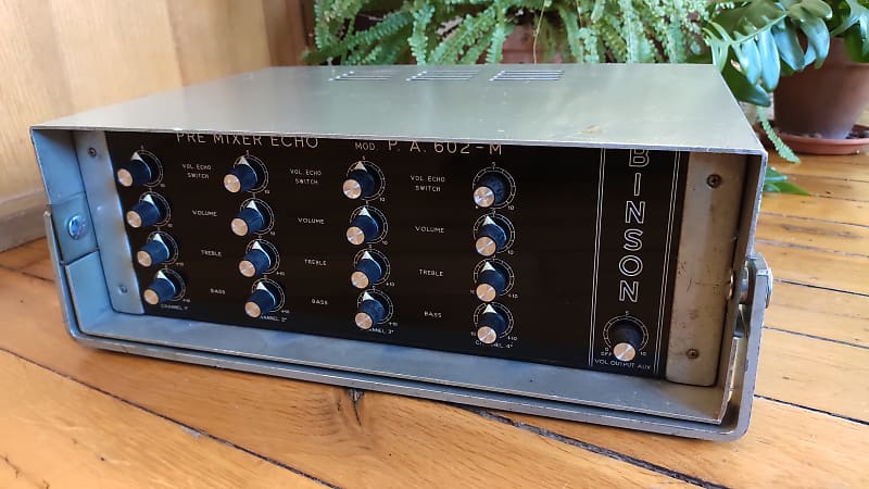 BINSON Pre Mixer Echo PA 602-M - Fully restored