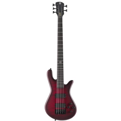 BassMods K534 5 String Electric Bass Matte Red ! | Reverb