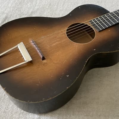 1930’s-1950’s  No Name Parlor Guitar Regal Recording King Gibson Kay Harmony Washburn Lyon Healy Silvertone image 7
