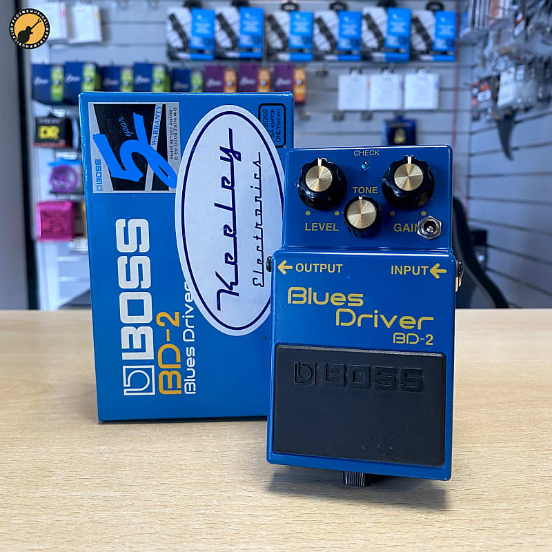 DIY Keeley Phat Mod Pedal Retrofitted in a BOSS BD-2