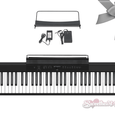 Artesia FUN-1 61 Key Piano for Kids, White F-61W - Adorama