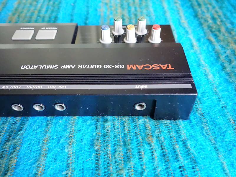 ギター TASCAM GS-30 GUITAR AMP SIMULATOR Tascam GS-30 Guitar Amp Simulator w/ AC Adapter - I013 | Reverb