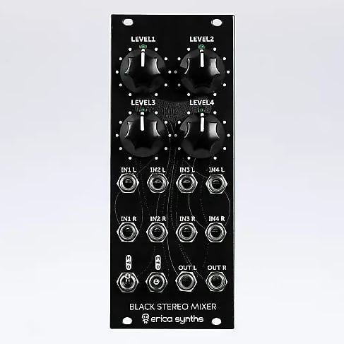 Erica Synths Black Stereo Mixer V3 image 1