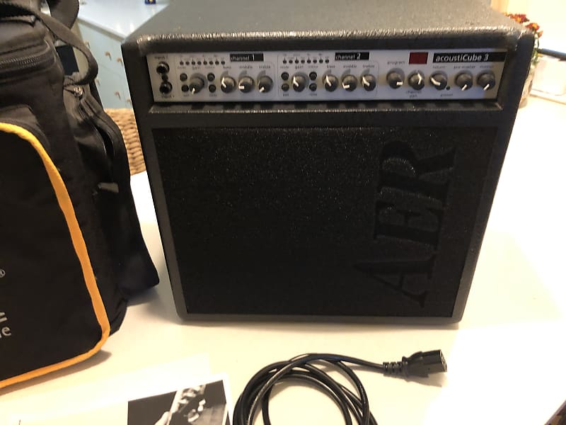 Aer Acousticube 3 Acoustic Amp 2021 Black Reverb Australia