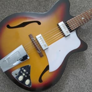 ギター GUYATONE SWR2 GUYATONE/MUSICIAN SG-S02 60年代輸出モデル、ユニークな