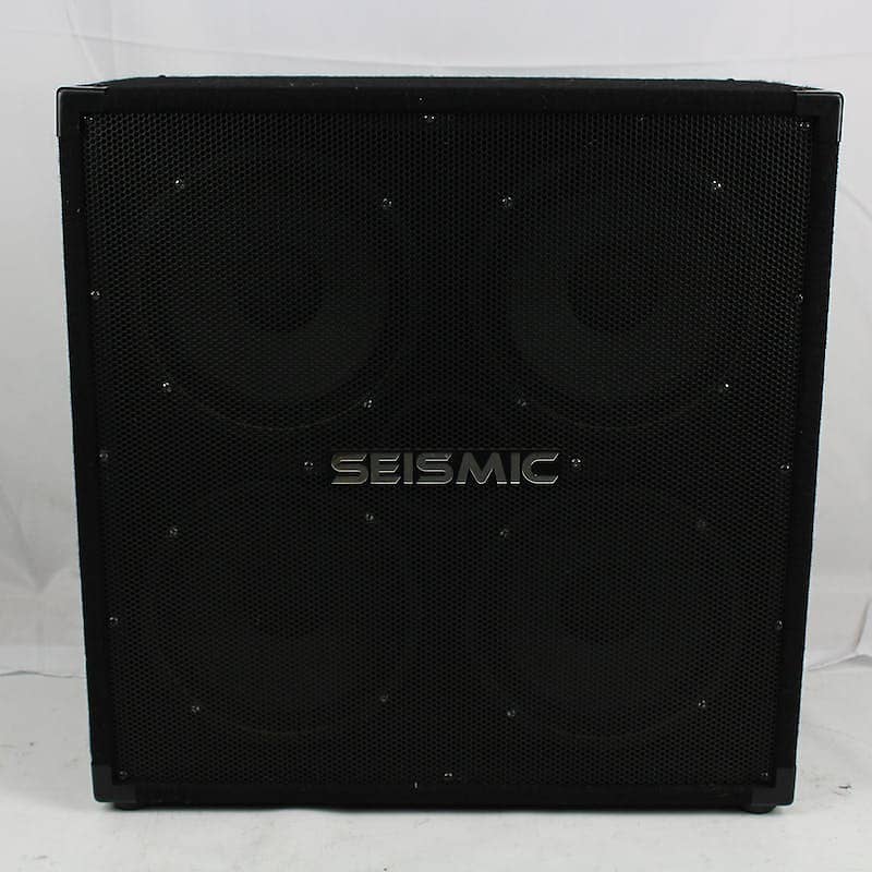 Used Seismic Audio SA410 Guitar Speaker 4 x 10 Reverb