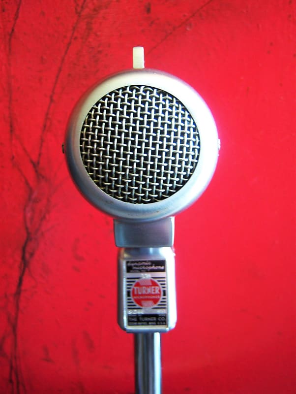 TURNER（ターナー）22D Microphone ダイナミックマイクロフォン Vintage / Antique, Turner Model 22D Dynamic Microphone With