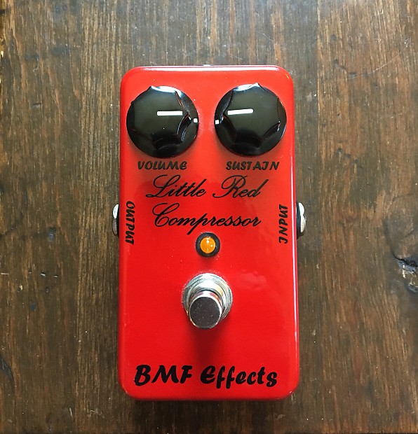 BMF Effects Little Red Compressor Guitar Pedal — Truetone Music