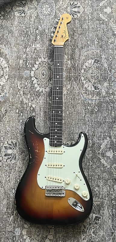 Custom Built ‘62 Stratocaster Nitro Alder 3 Tone Sunburst Fender Rosewood Neck Rene Martinez Texas Strat Pickups image 1