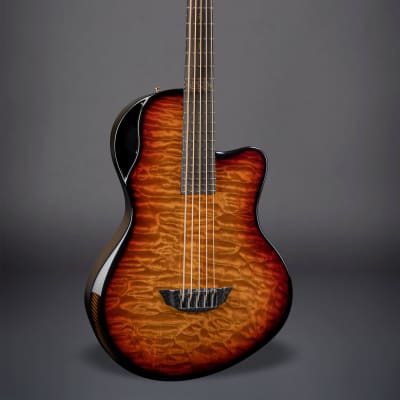 Emerald Balor Bass 5-String | Carbon Fiber Acoustic Bass Guitar image 10