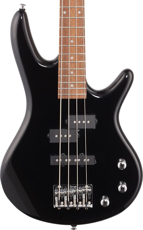 Ibanez GSRM20 Mikro Compact 4-String Bass Guitar, Black image 1
