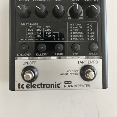 TC Electronic RPT-1 Nova Repeater 2010s - Black image 1