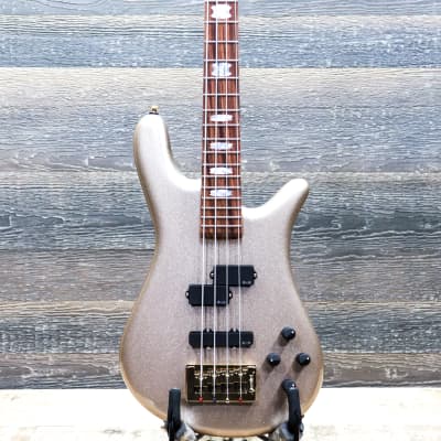 Spector Doug Wimbish USA Signature True Champagne 4-String Electric Bass w/Case for sale