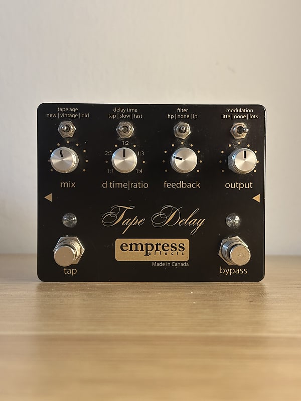Empress Tape Delay Pedal | Reverb