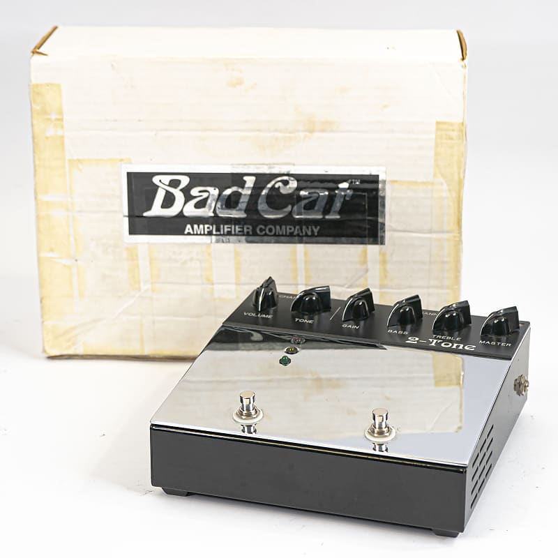 Bad Cat 2-Tone Tube Preamp Pedal with Original Box