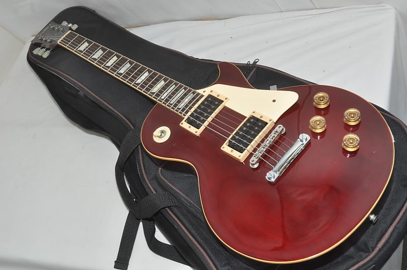 Orville LPS-75 Les Paul Standard Wine Red WR Electric Guitar
