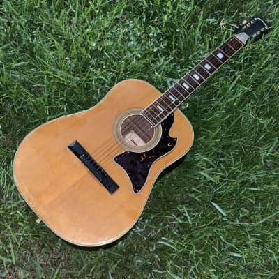 Decca 12 String Acoustic DM1 217 Teisco Made In Japan 1970 s