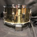 Rogers Dyna-sonic B-Stock 8x14 7-Line Snare Drum, B7 Brass, 1.2mm shell