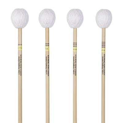 Kolberg R715 marimba mallets Jasmin Solo 4 yellow set/4, rattan image 1