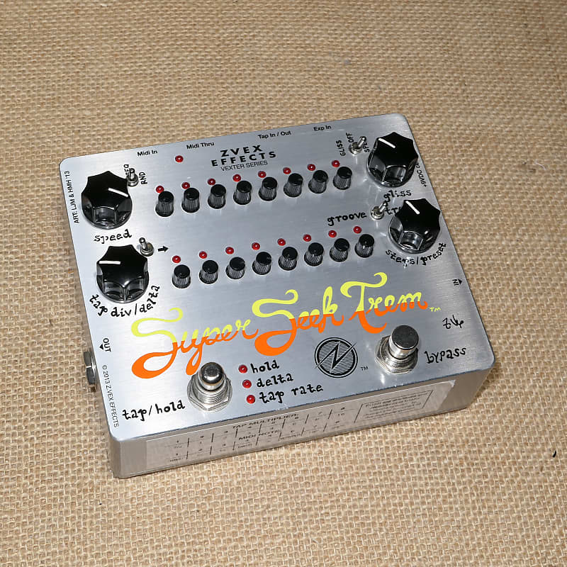 ZVEX Super Seek Trem Tremolo Effect Pedal - Same Day Shipping