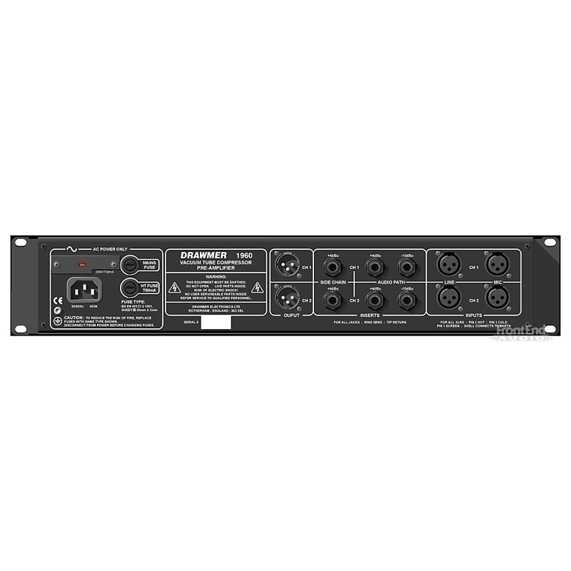 Drawmer 1960 Tube Preamp & Compressor image 1