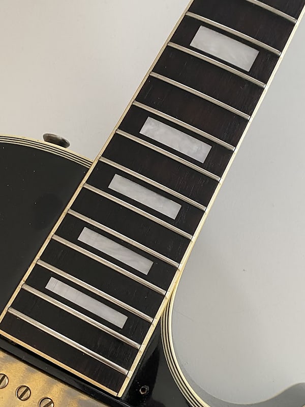 Burny RLC-70 Les Paul Custom Model Electric Guitar White