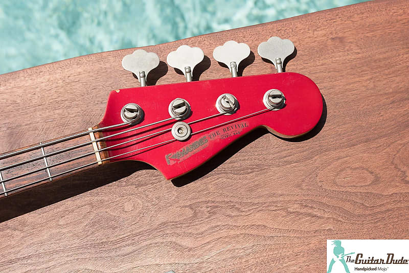 1983 Fernandes The Revival Critic Bass RJB-75-60 Candy Apple