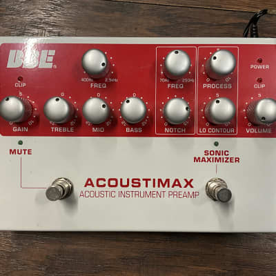 BBE Acoustimax Sonic Maximizer Instrument Preamp Pedal