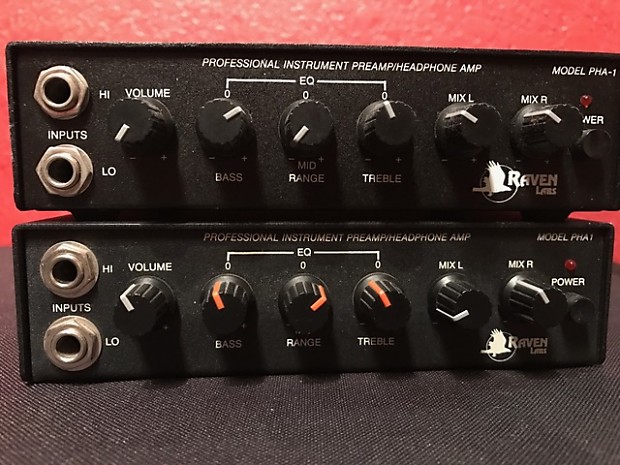 Raven Labs PHA-1 Preamp / Headphone Amp - エフェクターアウトレット