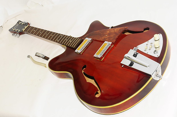 ギター GUYATONE SG-12T ORIG FOIL PUPS 1966 OHSC 1960s Guyatone SG-12T Vintage Electric Guitar w/ Gold Foil